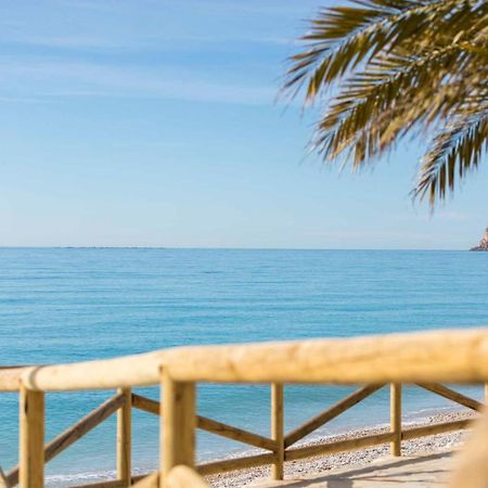 Exclusive Beachside 3 Bedroom Apartment With Pool In Altea Dış mekan fotoğraf