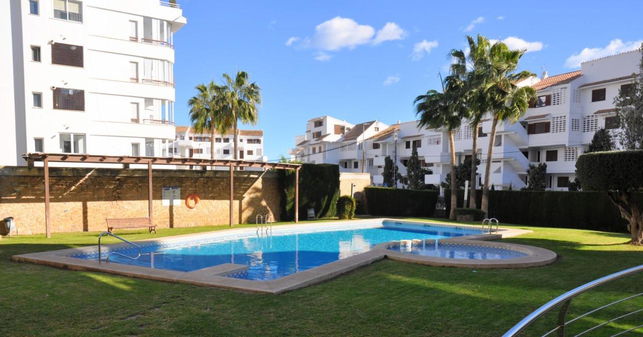 Exclusive Beachside 3 Bedroom Apartment With Pool In Altea Dış mekan fotoğraf